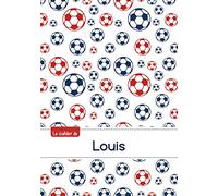 Le cahier de Louis: Le cahier de Louis - Blanc, 96p, A5 - Football Paris