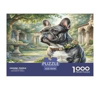 Le Cairn Terrier Puzzle 1000 Pièces Cadeau Unique Jeu Éduchatif Challenge Toy À De Qualité Supérieure Peinture Art pour Adultes Et Enfants À Partir De 14 Ans 70x50cm/1000pcs