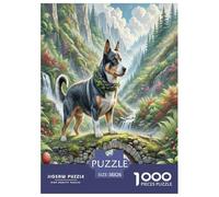 Le Cairn Terrier1000 Pieces Jigsaw Puzzles for Adults and Kids Family Game Fun and Challenging Home Decors Great Gift Idea38x26cm/1000pcs