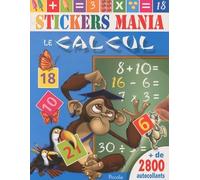 Le calcul Stickers mania: + de 2800 autocollants