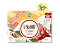 LE CALENDRIER DE L'AVENT'URE - A BORD DU TRAIN - edition 2023 - calendrier de l'avent ludique - idéal en famille - dès 6 ans - jeu de société -Édition En Cavale