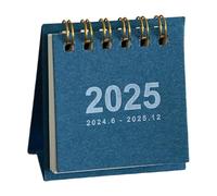 Le calendrier miniature 2025 améliore la décoration de l'espace de travail pour l'organisation annuelle du bureau