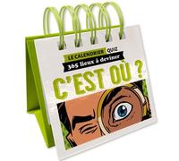 Collectif – Le calendrier quiz C'est Où ? – 365 lieux à deviner – Calendrier relié