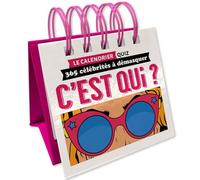 Le calendrier quiz - C'est Qui ? 365 célébrités à démasquer - Collectif - Play Bac Eds - relié - Calendrier