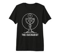 Le Calice eucharistique catholique Adoration eucharistique T-Shirt Haut de Gamme