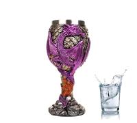 Le calice médiéval Dragon Goblet est un cadeau créatif et pour les amis, les proches ou la famille, les collectionneurs de dragons, les amateurs d'art fantastique ou les amateurs de médiévaux