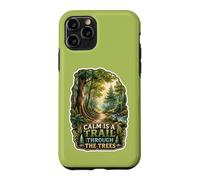 Le Calme est Un Sentier à Travers Les Arbres Coque pour iPhone 11 Pro