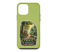 Le Calme est Un Sentier à Travers Les Arbres Coque pour iPhone 12 Mini