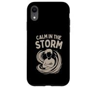 Le Calme Face à la tempête : Un état d'esprit résilient Coque pour iPhone XR