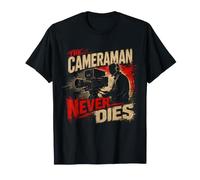 Le caméraman ne Meurt jamais : caméraman drôle, équipe de Tournage T-Shirt