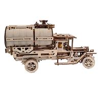 Le Camion-citerne d'UGEARS est Le modèle mécanique en Bois Le Puzzle kit d’Assemblage en 3D