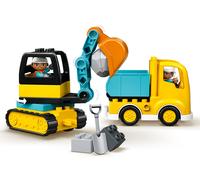 Lego® Duplo® Construction - Le Camion Et La Pelleteuse - 10931
