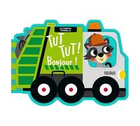 Collectif – Le camion-poubelle – Album éveil dès la naissance – Cartonné – Fleurus