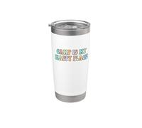 Le camp est mon lieu de bonheur Gobelet isotherme en acier inoxydable double paroi