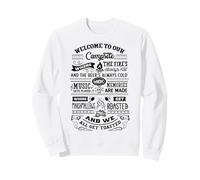 Le Camping drôle est Un Amoureux de la Nature, C'est la Vie Sweatshirt