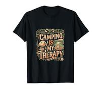 Le Camping est ma thérapie : Le Camping en Plein air T-Shirt