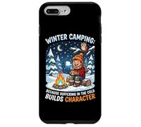 Le Camping Hivernal Parce Que souffrir du Froid Donne du caractère Coque pour iPhone 7 Plus/8 Plus