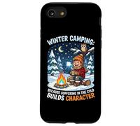 Le Camping Hivernal Parce Que souffrir du Froid Donne du caractère Coque pour iPhone SE (2020) / 7/8