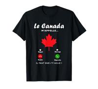 Le Canada M'appelle, immigration au canada homme femme T-Shirt