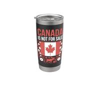 Le Canada n'est pas à vendre au Canada Gobelet isotherme en acier inoxydable double paroi