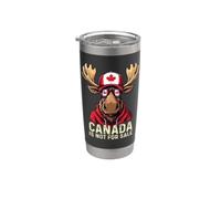 Le Canada n'est pas à vendre des Canadiens forts et libres Gobelet isotherme en acier inoxydable double paroi