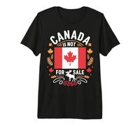 Le Canada n'est Pas à Vendre Patriotique Canadien T-Shirt Haut de Gamme