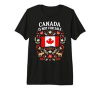Le Canada n'est Pas à Vendre Patriotique Canadien T-Shirt Haut de Gamme