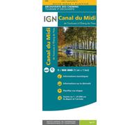 Le canal du midi - Echelle 1 : 100 000 - Collectif - Ign Institut Geographique National - Atlas / carte
