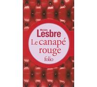 Le canapé rouge coffret - Michèle Lesbre - Gallimard - Coffret - Roman