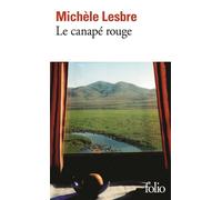 Le canapé rouge - Michèle Lesbre - Gallimard - Poche - Roman