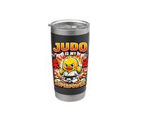 Le Canard Judoka - « Le Judo, C'est Mon Super-pouvoir » Gobelet isotherme en acier inoxydable double paroi