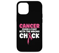 Le Cancer a Choisi de se Battre avec la Mauvaise Fille Krebs Coque pour iPhone 12/12 Pro