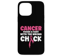 Le Cancer a Choisi de se Battre avec la Mauvaise Fille Krebs Coque pour iPhone 13 Pro Max