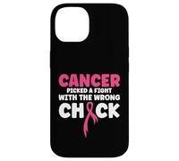 Le Cancer a Choisi de se Battre avec la Mauvaise Fille Krebs Coque pour iPhone 14