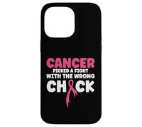 Le Cancer a Choisi de se Battre avec la Mauvaise Fille Krebs Coque pour iPhone 14 Pro Max
