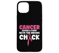 Le Cancer a Choisi de se Battre avec la Mauvaise Fille Krebs Coque pour iPhone 15 Plus