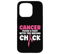 Le Cancer a Choisi de se Battre avec la Mauvaise Fille Krebs Coque pour iPhone 15 Pro
