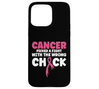 Le Cancer a Choisi de se Battre avec la Mauvaise Fille Krebs Coque pour iPhone 15 Pro Max