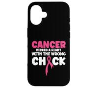 Le Cancer a Choisi de se Battre avec la Mauvaise Fille Krebs Coque pour iPhone 16