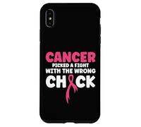 Le Cancer a Choisi de se Battre avec la Mauvaise Fille Krebs Coque pour iPhone XS Max