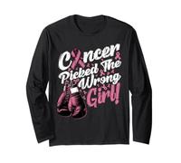 Le Cancer du Sein n'a Pas Choisi la Bonne Jeune Fille Groupe Manche Longue