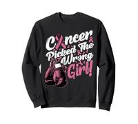 Le Cancer du Sein n'a Pas Choisi la Bonne Jeune Fille Groupe Sweatshirt
