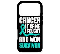 Le Cancer est arrivé, J'Ai combattu et J'Ai gagné Coque pour iPhone 17 Pro