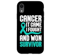Le Cancer est arrivé, J'Ai combattu et J'Ai gagné Coque pour iPhone XR