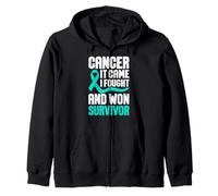 Le Cancer est arrivé, J'Ai combattu et J'Ai gagné Sweat à Capuche