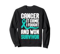 Le Cancer est arrivé, J'Ai combattu et J'Ai gagné Sweatshirt