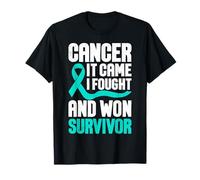 Le Cancer est arrivé, J'Ai combattu et J'Ai gagné T-Shirt