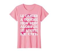 Le cancer m’a touchée je lui ai botté le cul Cancer du sein T-Shirt