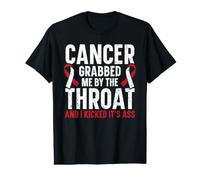 Le Cancer m'a attrapé par la Gorge et Je Lui AI donné Un Coup de Pied T-Shirt Graphique avec Valeur
