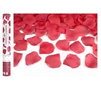 CANON À CONFETTIS PÉTALE ROUGE 40CM